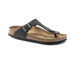 Birkenstock Gizeh aus schwarzem geöltem Leder Mann/Frau/Unisex 37 37