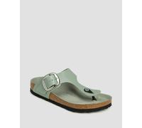 Birkenstock Gizeh Bb Lena Hs Regular Pantoletten Für Damen In Mintfarbe 1031858-11992 Grün 38