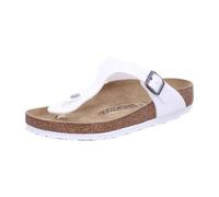 Birkenstock Damen Pantoletten Birkenstock Gizeh Birko-Flor (745531) Weiß 38