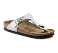 Birkenstock Damen Gizeh BF Sandale (Größe 42, silber)
