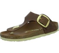 female Komfort Sandalen braun Gizeh Big Buckle 39