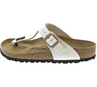 Birkenstock Damen Zehensteg-Sandale Gizeh BF Graceful (EU 41 | Weiß)