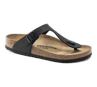 Birkenstock Gizeh Damen , Herren Zehentrenner Birko-Flor 37, Normal, black
