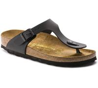 Birkenstock Gizeh Damen , Herren Zehentrenner Birko-Flor 37, Normal, black