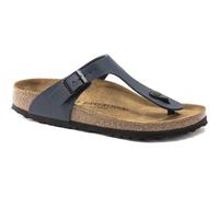 Birkenstock Gizeh Damen , Herren Zehentrenner Birko-Flor 39, Normal, Blue