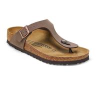 Birkenstock Gizeh Birko-Flor Damen Sandalen (Braun 42 EU)