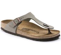 Birkenstock Gizeh Birko-Flor Nubuck stone - Größe 38