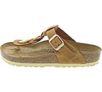 Gizeh Braided Fettleder Zehentrenner normal Birkenstock cognac 41 (Artikelnummer: 5R676/00X41)