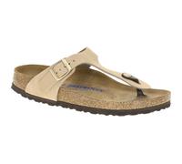 Birkenstock Gizeh Pantolette beige SCHMAL 1019014 - Größe 36