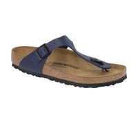 Birkenstock Gizeh Damen , Herren Zehentrenner Birko-Flor 38, Normal, blue
