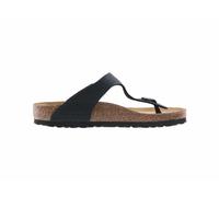 Birkenstock - Gizeh FL - Sandalen, Gr. 38 EU 38 - Normal, schwarz/braun (Black)