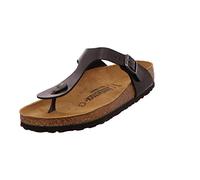 Birkenstock Gizeh, Damen Flip-Flops, Schwarz (Graceful Licorice), 41 EU