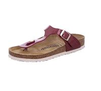 BIRKENSTOCK Gizeh Damen Zehensteg Sandalen Patent Bordeaux, EU 35