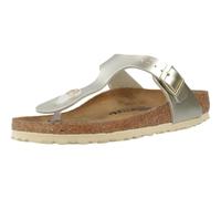 Birkenstock Gizeh' Flip Flops, Electric Metallic Gold, 38 EU Schmal