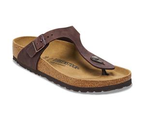 Birkenstock Gizeh Natural Leather, Oiled habana (200) Schmal 39