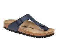 Birkenstock Gizeh Pantolette blau SCHMAL 143623 - Größe 38