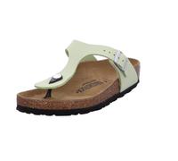 BIRKENSTOCK Gizeh (Pelle Donna) - Sandalo Infradito da Donna, Faded Lime, 7 US, Faded Lime, 38 EU