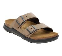 Birkenstock Herren Arizona Crosstown Waxy Sandale (Größe 41, beige)