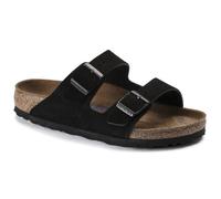 Birkenstock Herren Arizona Weichbettung Veloursleder Schwarz : 41