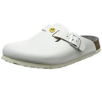 Birkenstock Herren Clogs Boston ESD normales Fußbett Weiß 42