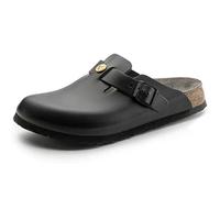 Birkenstock Herren Clogs Boston ESD Schwarz normales Fußbett 45