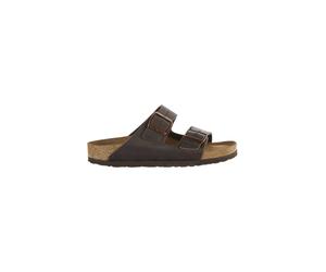 Birkenstock Herren Pantoletten ARIZONA SFB LEOI, braun, Gr. 45EU