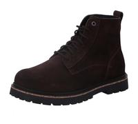 Birkenstock Highwood Lace Mid Herren Stiefel braun Velour Normal-Weit 1028931 - Größe 46