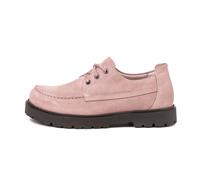 Birkenstock Highwood Moc Lace Low Suede Leather (Regular Fit) Pink / Rosa 42