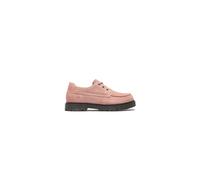 Birkenstock Highwood Moc Lace Low Suede Leather (Regular Fit) Pink / Rosa 42