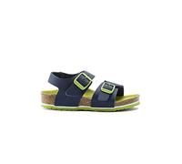 Birkenstock Jungen New York Birko-Flor Desert Soil Vibrant Blue Sandale