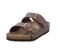 Birkenstock Kids Arizona Birko-Flor, Unisex-Kinder Pantoletten, Braun (Mocca), 26 EU