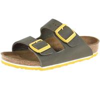 Birkenstock KIDS, ARIZONA, Sandalen Schuhe Hausschuhe Mode Kinder, Khaki Yellow, 26 EU Stretta