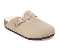 Birkenstock - Kid's Boston Leve Shearling - Hausschuhe, Gr. 36 EU 36 - Narrow, beige (Taupe)