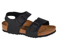 Birkenstock Kids New York 1005885, Unisex-Kinder Knöchelriemchen, Schwarz (Black), 32 EU (13.5 UK)