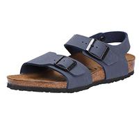 BIRKENSTOCK Kids New York 87771, Unisex-Kinder Knöchelriemchen, Blau (Navy), 31 EU (13 UK)