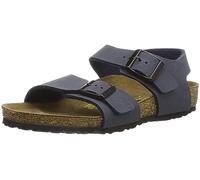 Birkenstock Kids New York 87773, Jungen Knöchelriemchen, Blau (Navy), 25 EU (8 UK)