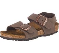 Birkenstock Kids New York 87783, Jungen Knöchelriemchen, Braun (Mocca), 27 EU (9 UK)