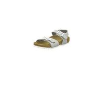 BIRKENSTOCK Kids Rio 831783, Mädchen Knöchelriemchen, Silber (Magic Galaxy Silver), 27 EU (9 UK)