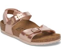 Birkenstock Kids' Rio As Kids BF Electric Metallic Copper 33