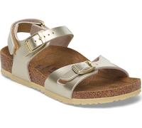 Birkenstock Kids' Rio As Kids BF Electric Metallic Gold 31