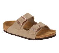 Birkenstock Kinder Arizona Suede Leather Sandale (Größe 30, beige)