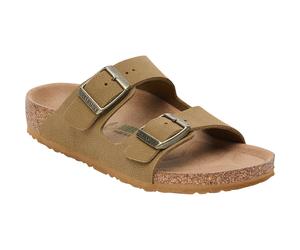 Birkenstock Kinder Arizona Vegan BF Sandale (Größe 33, gruen)