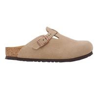 Birkenstock Kinder Boston BS Suede Leather Hausschuhe, Taupe, 30
