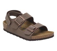 Birkenstock Kinder Milano AS BF Birkibuc Sandale (Größe 27, braun)