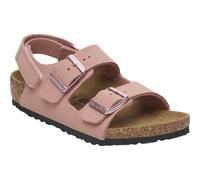 Birkenstock Kinder Milano AS BF Birkibuc Sandale (Größe 27, rosa)