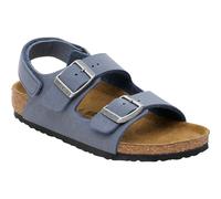Birkenstock Kinder Milano AS BF Birkibuc Sandalen (Größe 27, blau)