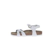 BIRKENSTOCK KUMBA 1029417 Antik-Weiss Weisse Damen Sandalen Schnallen Leder 38