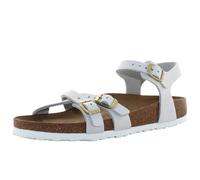 BIRKENSTOCK KUMBA 1029417 Antik-Weiss Weisse Damen Sandalen Schnallen Leder 40