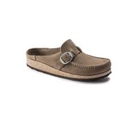 Birkenstock Leder-Clogs "Buckley" in Beige - Größe 38 | Damen Pantoletten