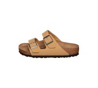 Birkenstock Leder-Pantoletten "Arizona" in Beige - Größe 41 | Damen Pantoletten